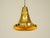 Metal Model T 598 Pendant Lamp in Brass by Hans-Agne Jakobsson, Markaryd, Sweden, 1960s For Sale - Image 7 of 16