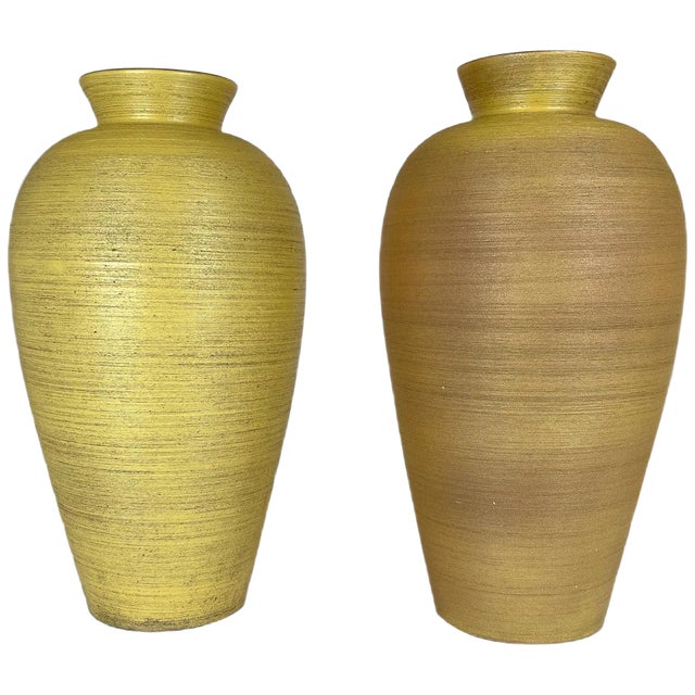 Floor Vases by Upsala Ekeby, Sweden, 1940s, Set of 2 For Sale