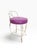 Glamorous Vintage Hollywood Regency Vanity Bench by George Koch & Sons For Sale In New York - Image 6 of 9