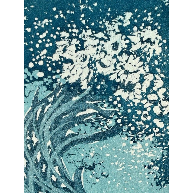 Ginette Sexer, Vague de fleurs, Etching For Sale - Image 8 of 9