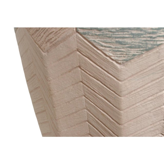 Postmodern Plaster Table Lamps, a Pair For Sale In Tampa - Image 6 of 9