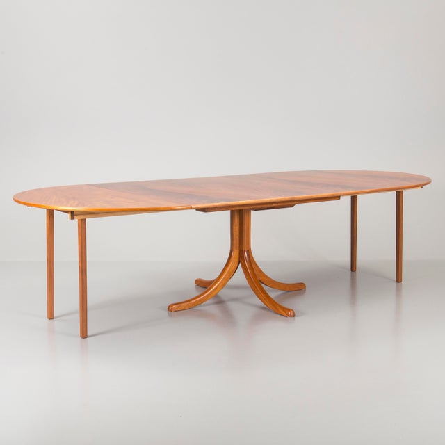 Josef Frank Model 771 Dining Table for Firma Svenskt Tenn, With Three Leaves For Sale - Image 6 of 7
