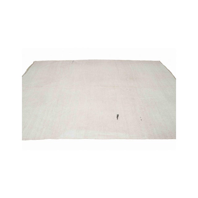 Vintage Hemp Modern Kilim Rug - 6`0" X 9`2" For Sale - Image 4 of 6