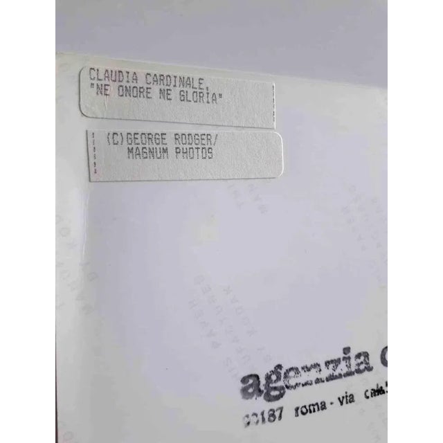 Vintage b/w photograph realized by George Rodger in 1966. Copyright Magnum Photos/Agenzia Contrasto. Excellent condition....