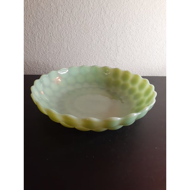 Vintage 1940s Anchor Hocking Fire King Jadeite Bubble Bowl Chairish