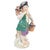 Early 20th Century Porcelain Figurine of Boy with Baskets of Grapes from Meissen, Germany For Sale - Image 5 of 5