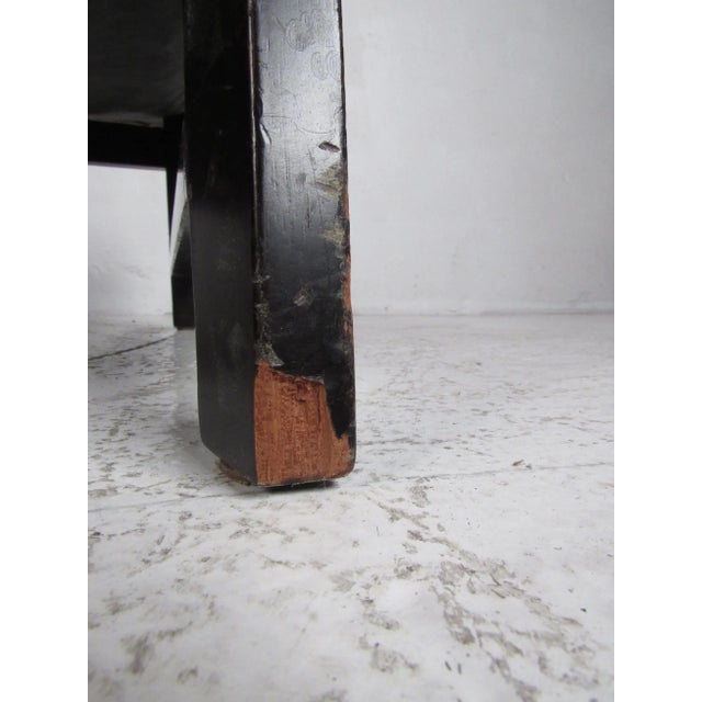 1960s Mid-Century Modern Slipper Chairs Attributed to Edward Wormley for Dunbar - 2 Pieces For Sale - Image 9 of 10