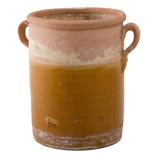 Grottaglie Ceramic Vase, Italy, 19th Century For Sale