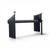 Postmodern Black Cast Iron Dining Table with Glass Top, 1980s For Sale - Image 12 of 15