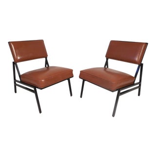 Midcentury Lounge Chairs by Steelcase, a Pair For Sale