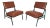 Midcentury Lounge Chairs by Steelcase, a Pair For Sale