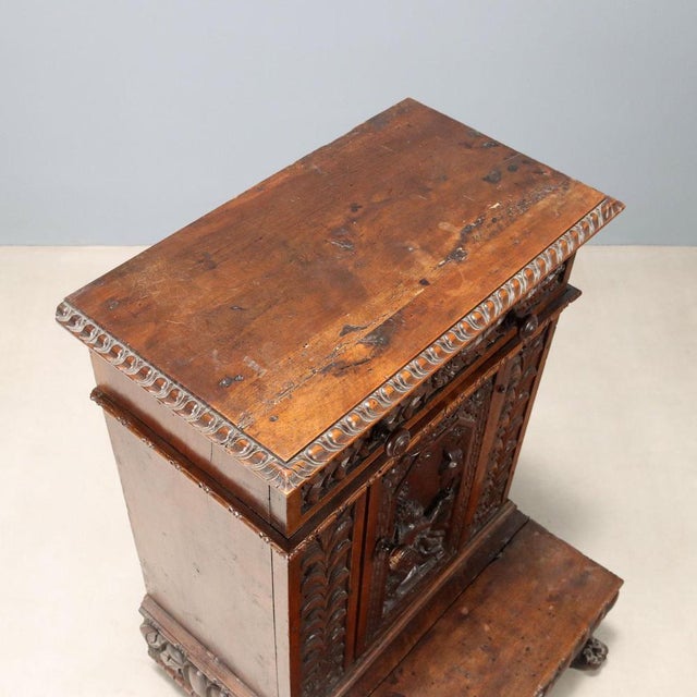 Baroque Praying Desk in Walnut For Sale - Image 10 of 13