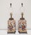 Wildwood 1990s Wildwood Chinoiserie Handpainted Hextagional Lotus Arts Lamp- A Pair For Sale - Image 4 of 14