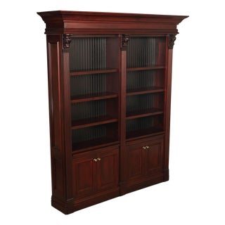Penwood Furniture Traditional Bookcase Cabinet For Sale