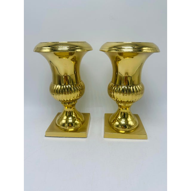 These vases are so chic. Add them to any style decor! Heavy and well made!