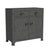 Textile Chatham 31 in. W Rectangular Raffia 2 Drawer Accent Cabinet, Charcoal Raffia For Sale - Image 7 of 7