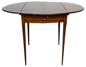 Georgian Sheraton Pembroke Table Drop Leaf, 1790s