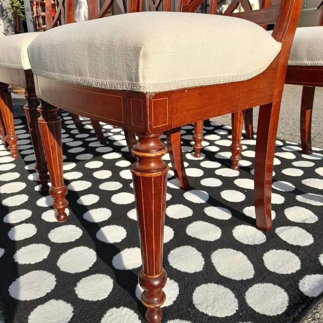 Charles X Chairs, 1890s, Set of 6 For Sale - Image 11 of 14