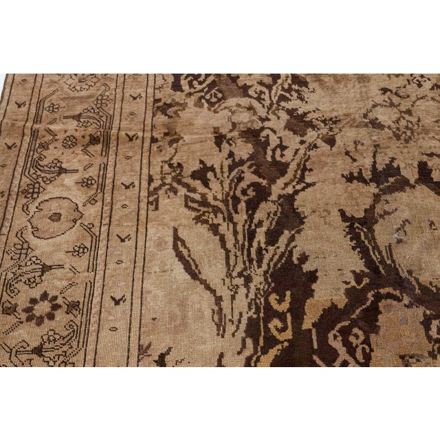 Mid-Century Modern Doris Leslie Blau Antique Russian Karabagh Hand-Knotted Wool Rug For Sale - Image 3 of 9
