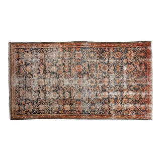 Vintage Distressed Hamadan Rug - 3'4" X 5'11" For Sale