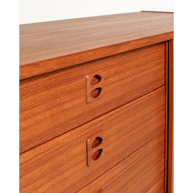 Scandinavian Teak Model Korsör Sideboard, 1960s For Sale - Image 10 of 12