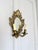 Mid-Century French Rococo Revival Brass Wall Mirror Sconce, 1950s For Sale - Image 14 of 16