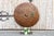 Wood Large Antique Teak Wheel With Iron Stand For Sale - Image 7 of 8
