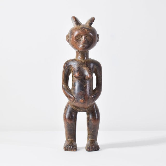 Early 20th Century Nyamwezi Pregnant Mother Mwana Hiti Figure Tanzania For Sale In Denver - Image 6 of 10