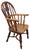 Early 19th Century Antique Children's Windsor Armchair in Yew Wood, 1820 For Sale - Image 5 of 17