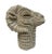 Mid 20th Century Cast Stone Ram's Head For Sale - Image 4 of 4
