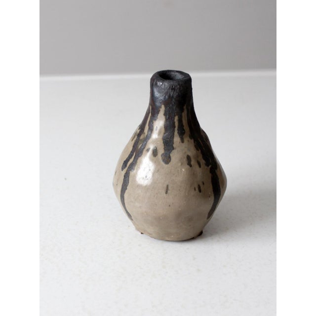 Vintage Studio Pottery Vase For Sale - Image 6 of 8