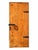 Late 20th Century Spanish Colonial Style Wood Trunk With Ornate Iron Hardware For Sale - Image 5 of 12