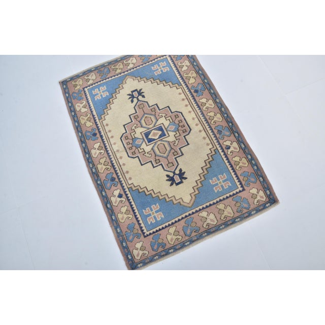 1950s Bohemian Kurdish Area Carpet For Sale - Image 4 of 10