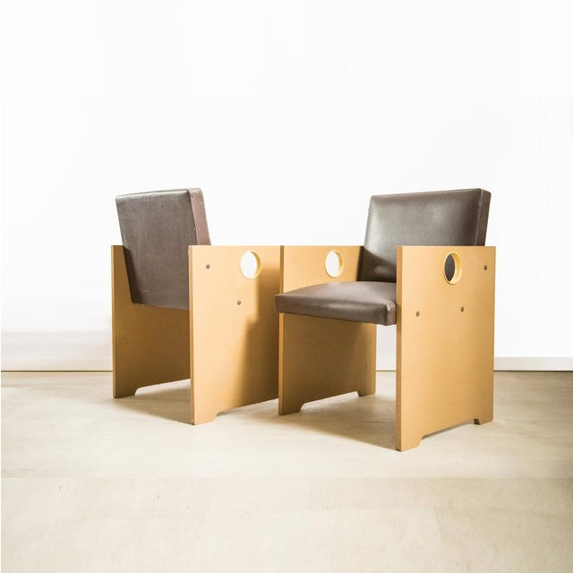 Set of Beech Chairs, 1980s For Sale - Image 11 of 14