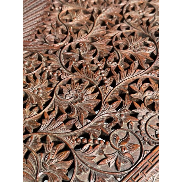 Traditional Indian Side Table, 1900s For Sale - Image 3 of 18