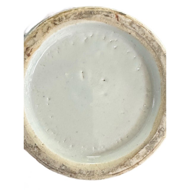 Red 1900s Japanese Imari Porcelain Ginger Jar, Hand-Painted & Gilded For Sale - Image 8 of 8