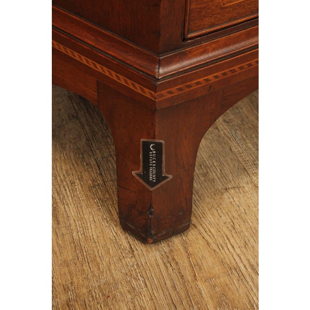 Biggs Hepplewhite Style Mahogany Chest of Drawers For Sale - Image 10 of 18
