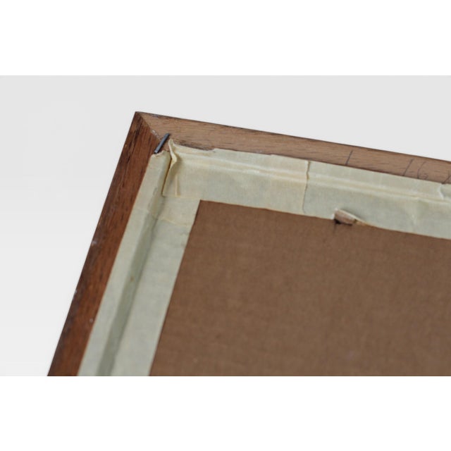 1980s Framed French Museum Poster La Devinière Rabelais Birthplace For Sale - Image 10 of 10