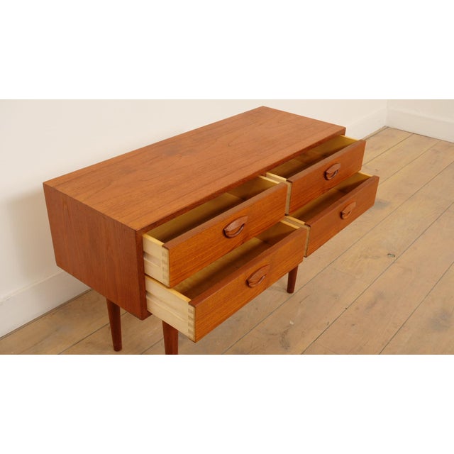 Vintage Danish Chest of Drawers in Teak, 1960 For Sale - Image 6 of 10