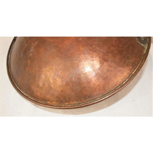 Antique Early 19th Century Handmade Copper Cooking Utensil For Sale In San Francisco - Image 6 of 8
