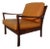 Rosewood and Leather Easy Chair, Denmark, 1960s For Sale