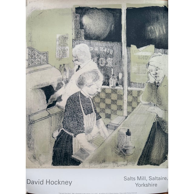 The work is linked to the Sea Catch fish and chip shop in Eccleshill, Bradford, where an original once hung above the...