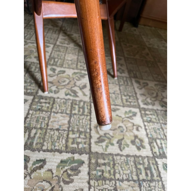 Vintage 1960s Mid Century Modern Dining Chairs Set of 4 For Sale - Image 11 of 16