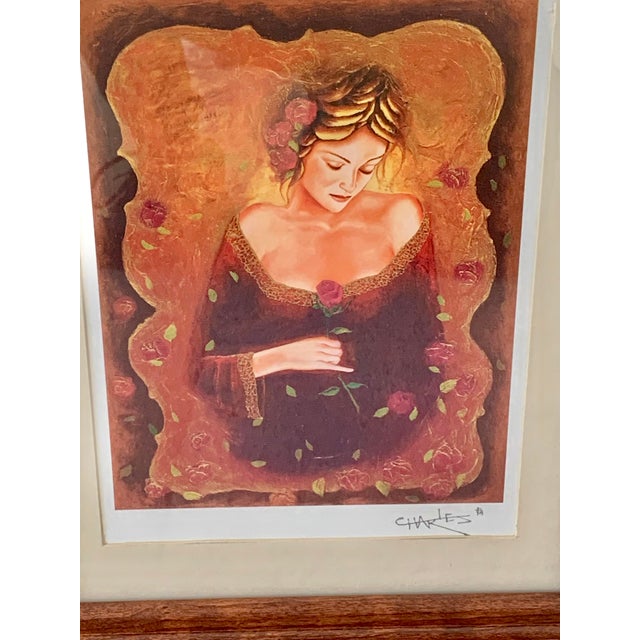 “Mythical Rose” Framed Print by Charles Lee For Sale - Image 4 of 11