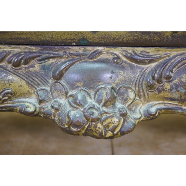 Antique Art Nouveau Brainard & Wilson B&w Jewelry Keepsake Casket Box 8" For Sale - Image 12 of 16