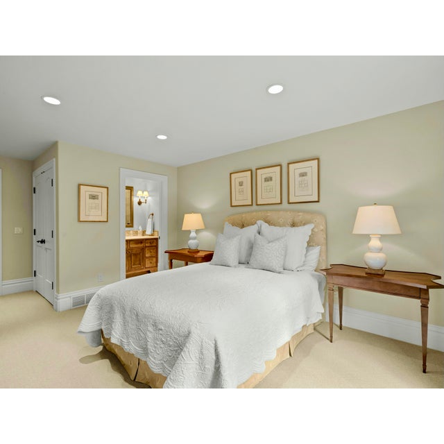 Beautiful inlaid tables made of Mahogany from Baker Furniture. They’ve very versatile and work well as nightstands in a...