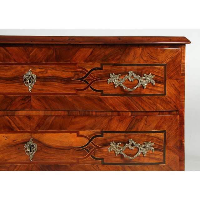 Mid 18th Century Antique Baroque Chest of Drawers, 1750 For Sale - Image 5 of 13