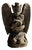 Unknown, Traditional Indonesian Sculpture of a Winged Deity in Volcanic Limestone, 1980s, Stone For Sale