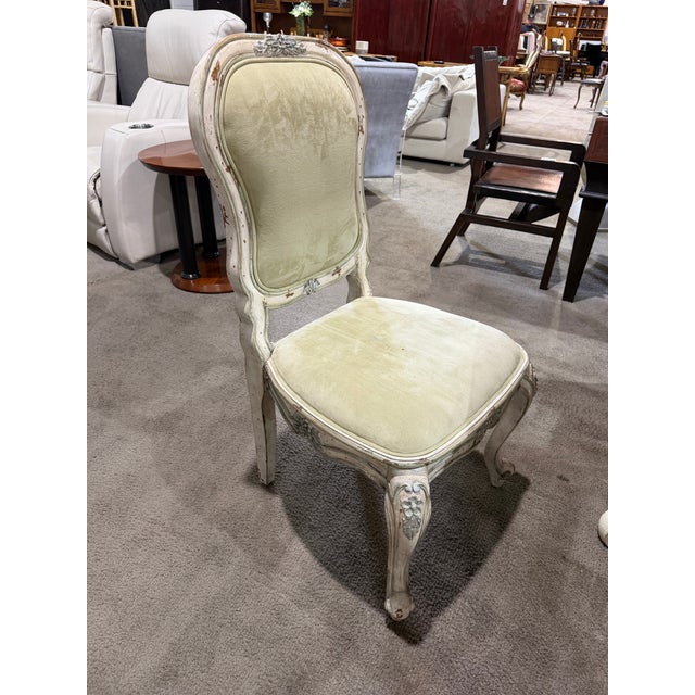 Early 21st Century Ethan Allen French Provincial Dining Set - Four Chairs For Sale - Image 5 of 10