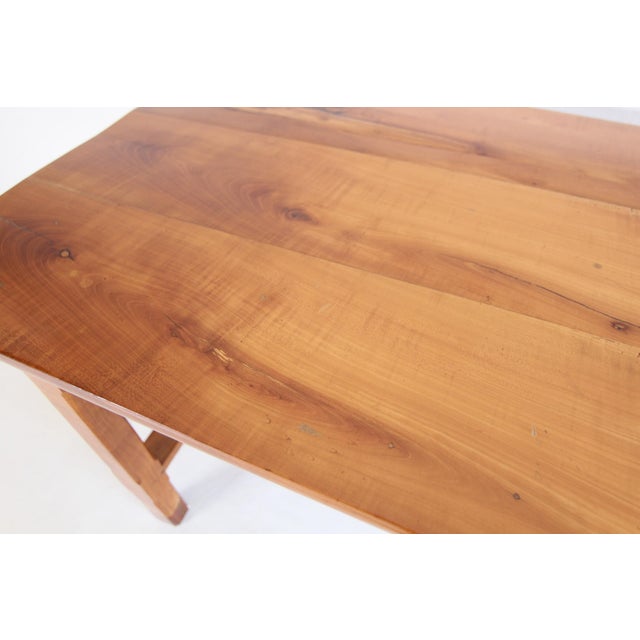 Vintage Cherrywood Dining Table For Sale - Image 18 of 18